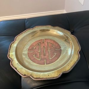 Solid brass Asian more centerpiece